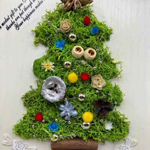 クリスマスカッティングボードアレンジ 冬支度 その他インテリア雑貨  