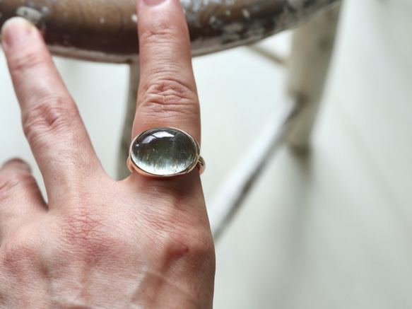 K10[人魚のモスアクアマリン]ring 6枚目の画像