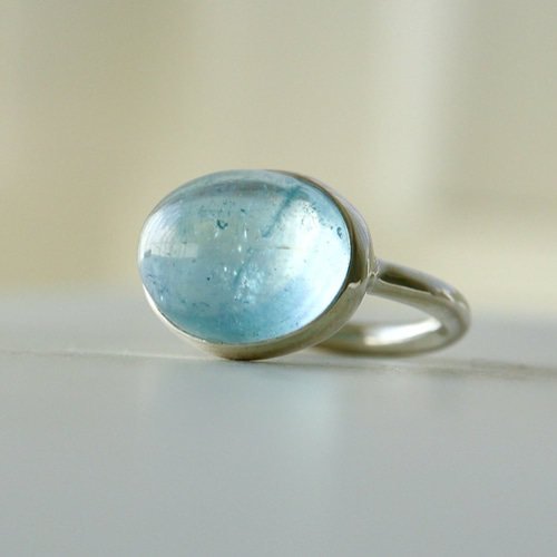 人魚のアクアマリンring 指輪・リング STUDIO TENTEN 通販 11375975