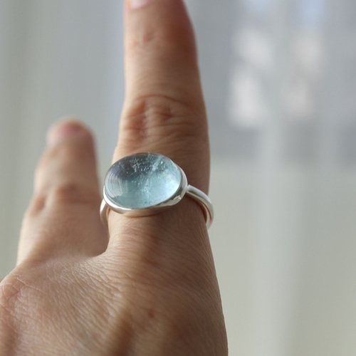 人魚のアクアマリンring 指輪・リング STUDIO TENTEN 通販 11375975