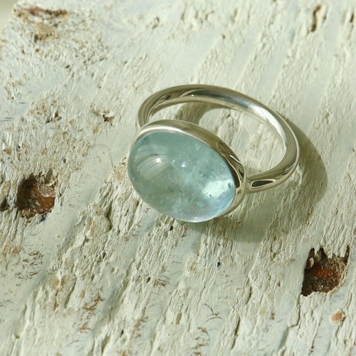 人魚のアクアマリンring 指輪・リング STUDIO TENTEN 通販 11375975