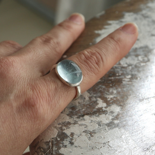 人魚のアクアマリンring 指輪・リング STUDIO TENTEN 通販 11375975