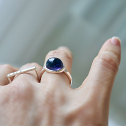 藍色のビジョンの石 アイオライト ring 3枚目の画像