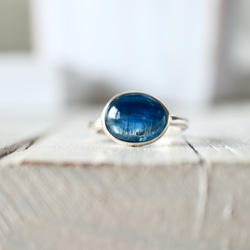 藍色のImpact カイヤナイト ring 4枚目の画像