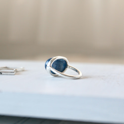 藍色のImpact カイヤナイト ring 6枚目の画像
