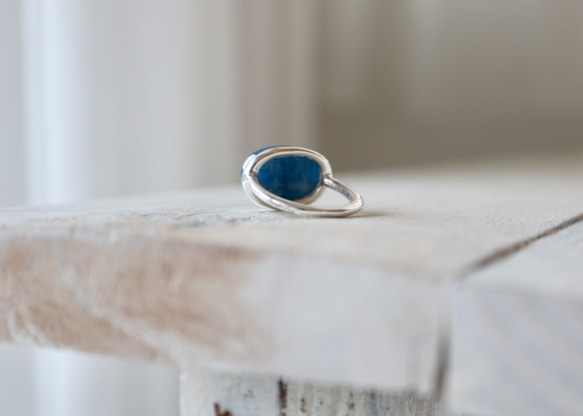 藍色のImpact カイヤナイト ring 5枚目の画像