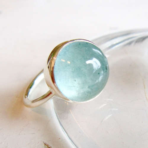 11号 人魚のring アクアマリン×silver 指輪・リング STUDIO TENTEN
