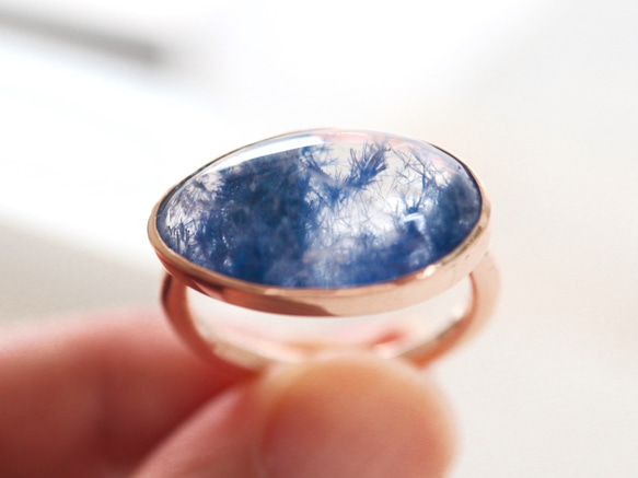 K10 デュモルチェライトインクォーツ ring 戒指 STUDIO TENTEN 的作品  