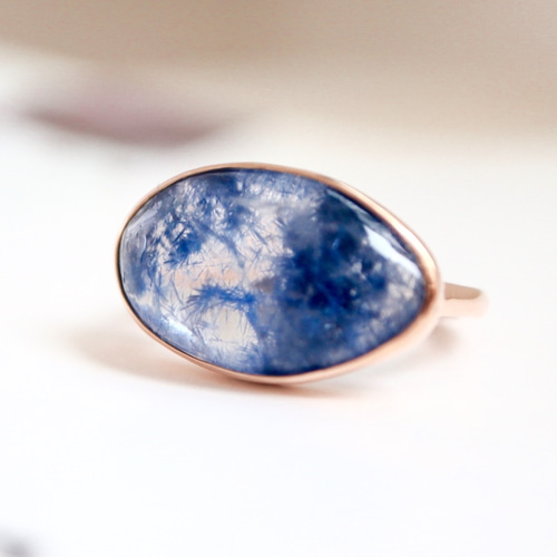 K10 デュモルチェライトインクォーツ ring 戒指 STUDIO TENTEN 的作品  