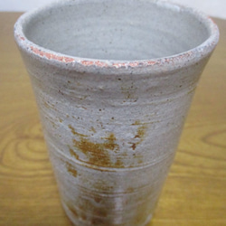 瀬戸焼　ビアカップ 2枚目の画像