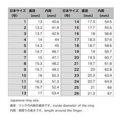 心形網紋長頸鹿戒指（定做） 第5張的照片