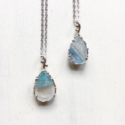 Paraiba Quartz Necklace 4枚目の画像