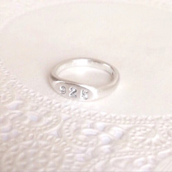 生日主題戒指・純銀（接單製作作品） 第1張的照片