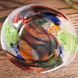 「Creema限定」彩美器 3個セット ④／ガラス皿／ガラス器 3枚目の画像