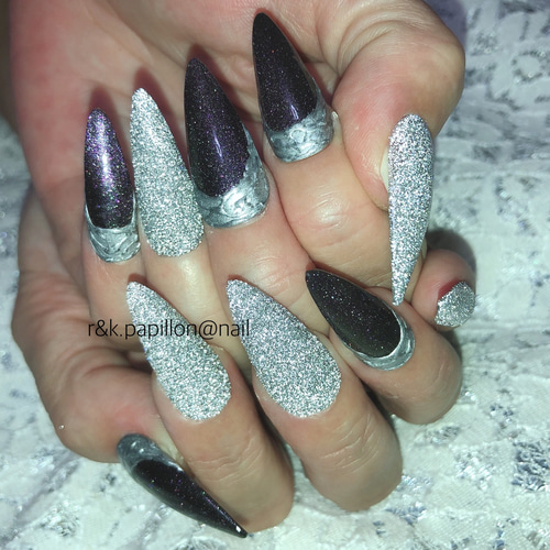 ネイルチップ 韓国ネイル フラッシュネイル マグネットネイル