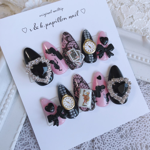 ネイルチップ アリスネイル(現品のみ) ネイルチップ（つけ爪