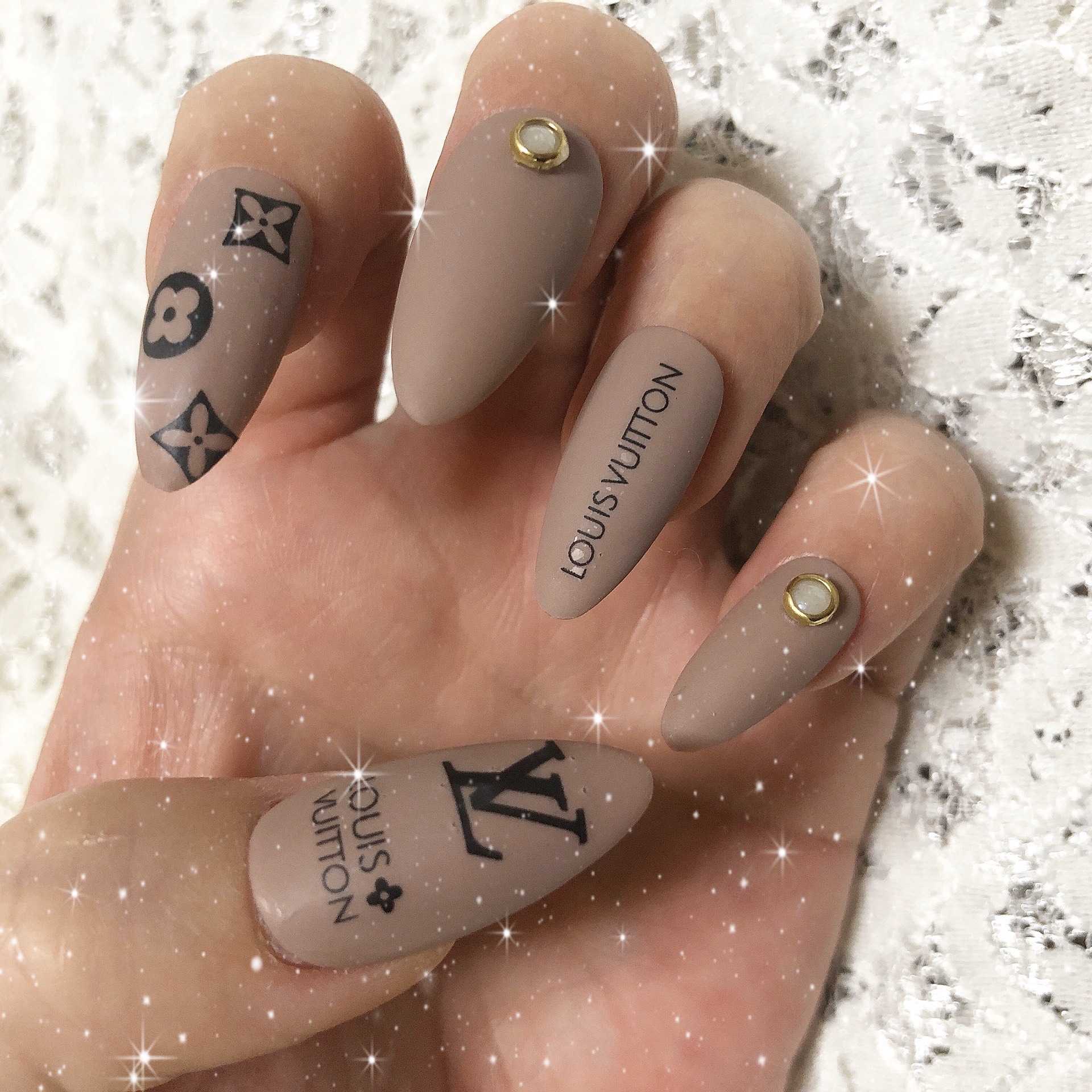 ♡現品限り♡左右非対称ネイル♡ネイルチップ♡ ネイルチップ