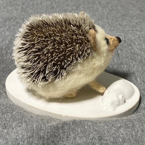 羊毛フェルト ハリネズミ デフォルメ 羊毛フェルト takasi75 通販