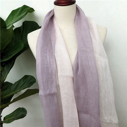 【母の日】リネン レディース ストール ショール スカーフ やわらかガーゼ 冷房対策 紫外線対策 2枚目の画像