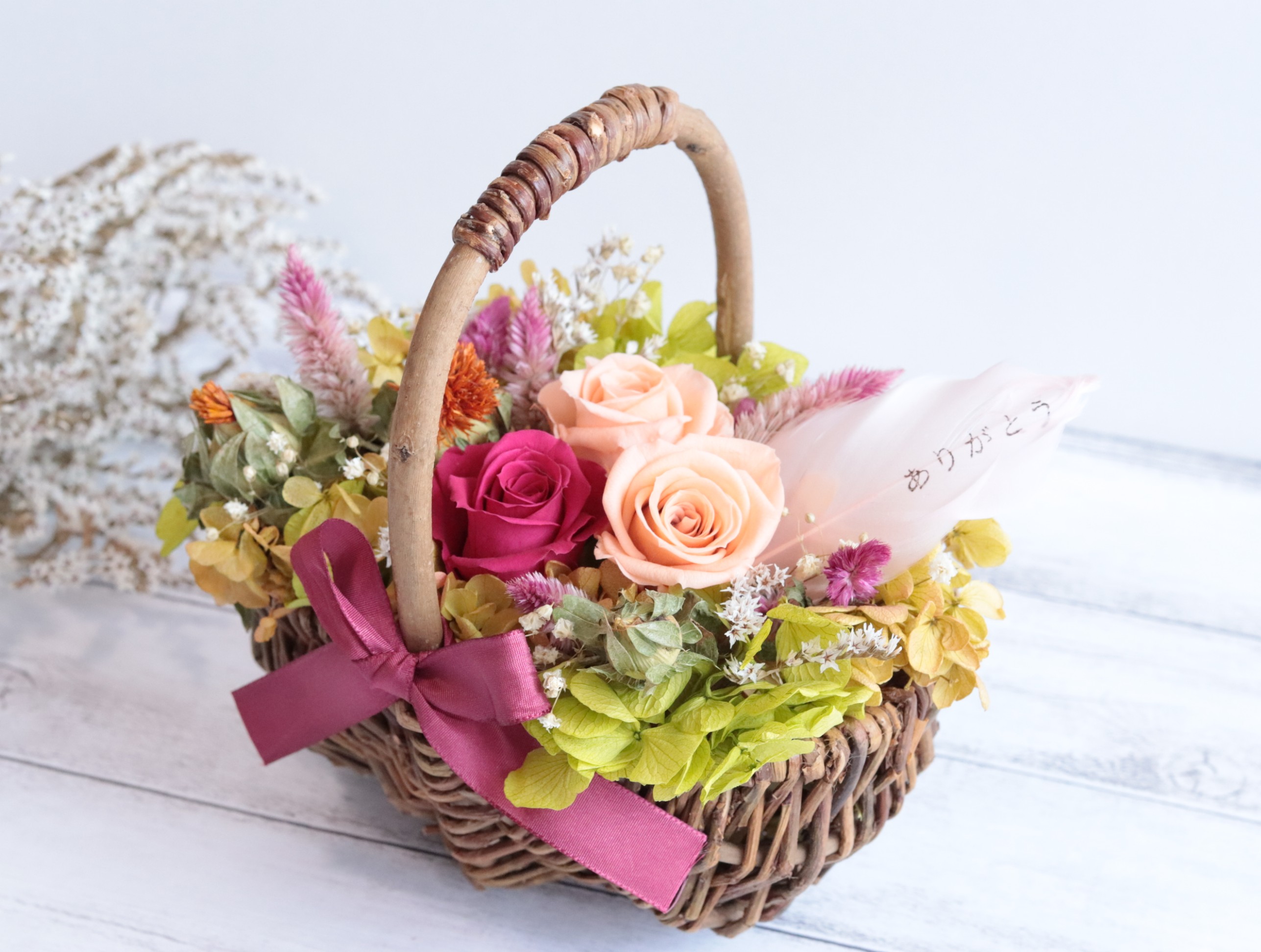 poritorie マーガレット刺繍 リネンカバー かご バスケット poritorie マーガレット刺繍 リネンカバー かご バスケット 【公式通販】