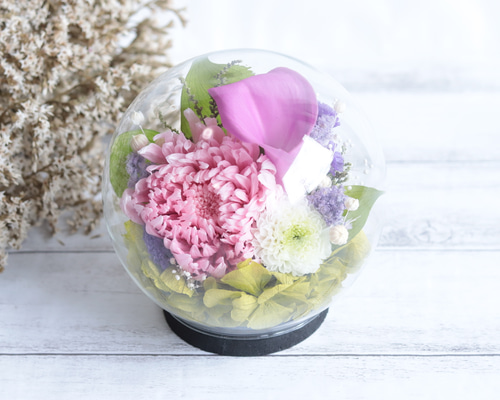 やま　　プリザーブドフラワー仏花　菊　一対ご依頼品 1b4924ac05a7d10e49df0f1ab82cff