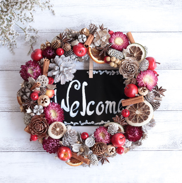 ほんのり香るノルディックリース＊北欧風ウェルカムボード＊結婚・誕生日など贈り物ギフトにも◎クリスマスラッピング        Ω 人気・おすすめ｜安定人気・収納便利におすすめ 期間限定割引 配送追跡可 在庫残りわずか