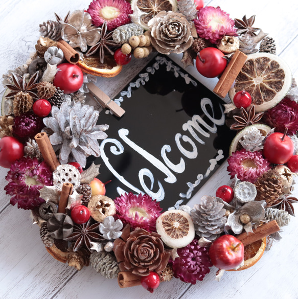 ほんのり香るノルディックリース＊北欧風ウェルカムボード＊結婚・誕生日など贈り物ギフトにも◎クリスマスラッピング        Ω 人気・おすすめ｜安定人気・収納便利におすすめ 期間限定割引 配送追跡可 在庫残りわずか