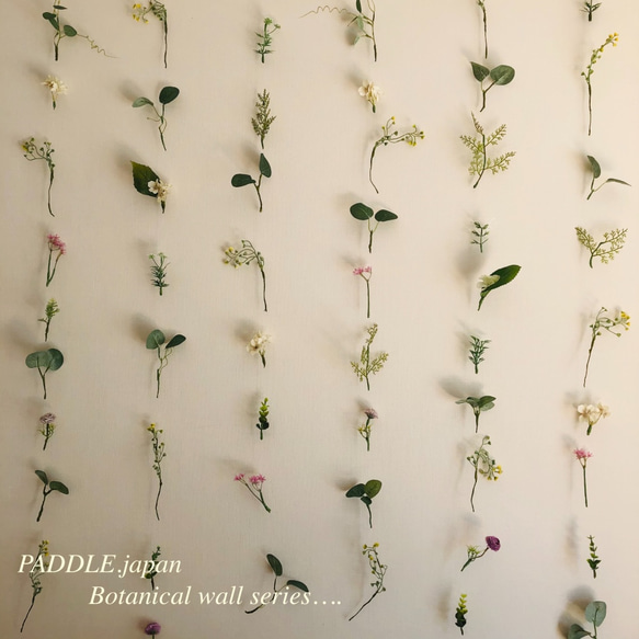 ＊Botanical wall series-1＊PADDLE.japan新作＊＊受注発注＊＊６本セット 8枚目の画像