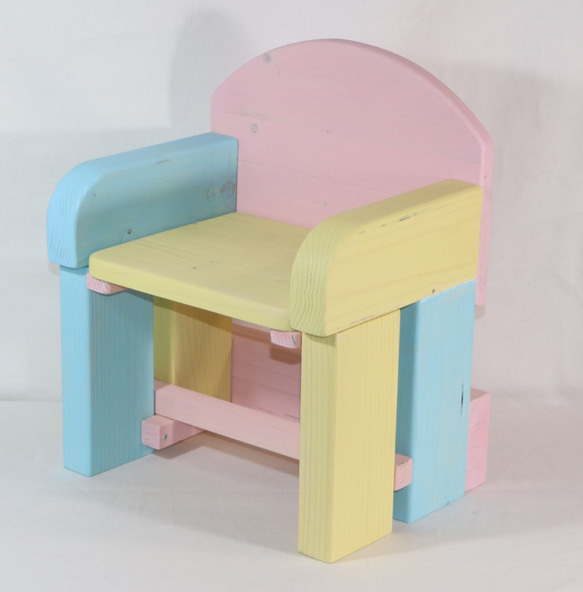 かわいい椅子（ピンク） 2枚目の画像