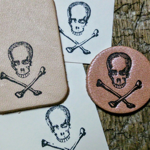 48pt スカル＆ボーンズ 秘密結社 フリーメイソン その他素材