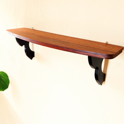 ミッドセンチュリー ウオールシェルフ 壁掛け棚 飾り棚 ヴィンテージ