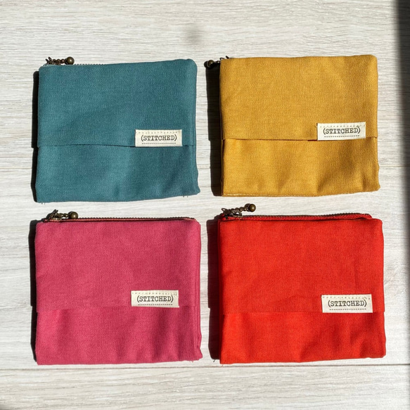 （縫合）亞麻禮儀袋 ✧ 口罩盒、紙巾盒、小袋 第5張的照片