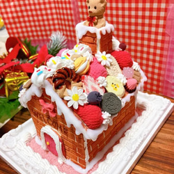 RAMஐ*゜様】フェイクスイーツ◇X'masプリントルテ◇リアル