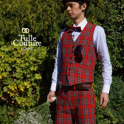 [人氣單品] [男士背心] Royal tartan check M / L 第3張的照片