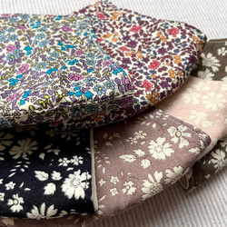 《LIBERTY FABRICS》ジュニア〜レディース　リバティ　立体マスク　ダブルガーゼ 2枚目の画像