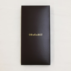 【ORuKuBET】Original Gift Box オリジナルギフトボックス/ロゴ箔押し　 1枚目の画像