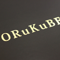 【ORuKuBET】Original Gift Box オリジナルギフトボックス/ロゴ箔押し　 3枚目の画像