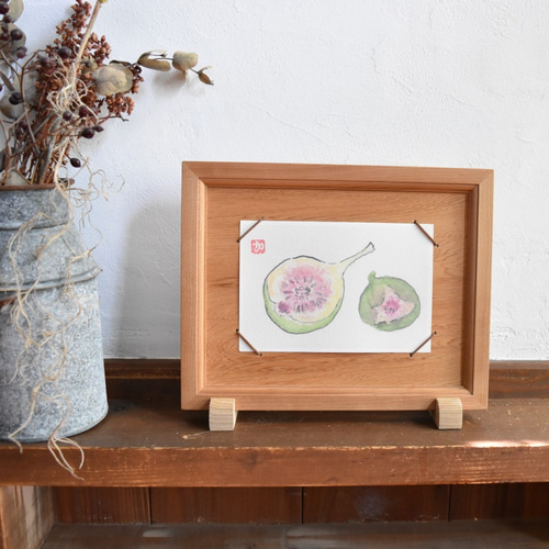 屋久杉・絵手紙額 その他インテリア雑貨 木工房TANAKAGU 通販｜Creema 