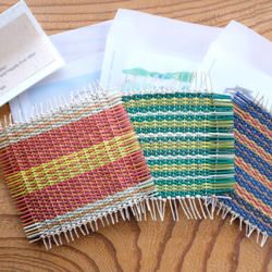 い草手織りコースター3種セット 2枚目の画像