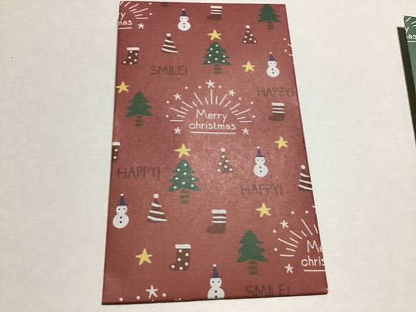 394/クリスマス　ポチ袋　4種類8枚　折り紙 2枚目の画像