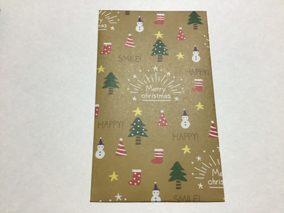 394/クリスマス　ポチ袋　4種類8枚　折り紙 5枚目の画像