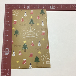 394/クリスマス　ポチ袋　4種類8枚　折り紙 6枚目の画像