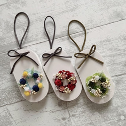 とうがらしのフラワーリース＊壁掛け＊厄除け＊玄関飾り リース f