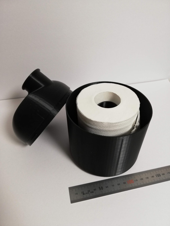 #2 ペーパーポット ホルダー カバー ケース ハンドメイド 3Dプリンター製 3枚目の画像