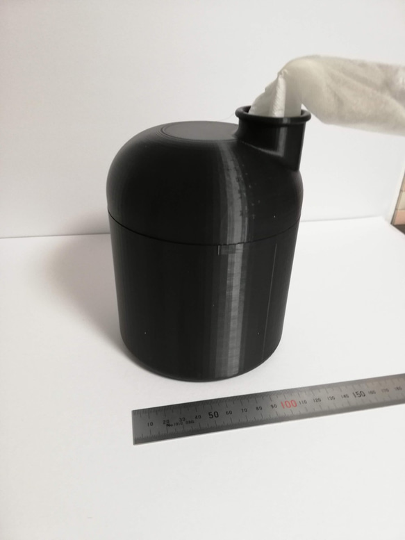 #2 ペーパーポット ホルダー カバー ケース ハンドメイド 3Dプリンター製 5枚目の画像
