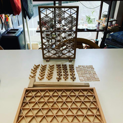 組子アート　大サイズ 組子キット 上級者向け Kumiko kit その他アート