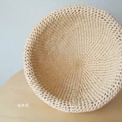 麦わらおやま帽子【カーキ】(40～58cm) 6枚目の画像