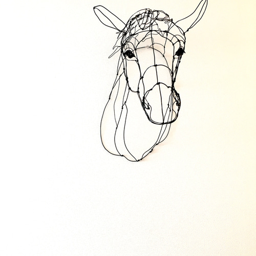 U*X様 HAyU ワイヤーアート 馬 HAyU#wireart#ワイヤーアート #ワイヤー行進シリーズ