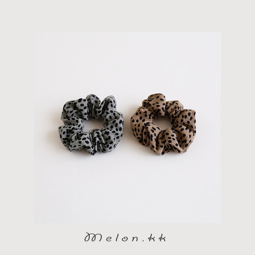 シュシュ 上品 大人 アニマル柄 韓国風 ヘアアクセサリー ヘアゴム