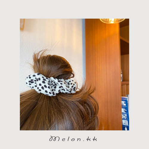 シュシュ 上品 大人 アニマル柄 韓国風 ヘアアクセサリー ヘアゴム
